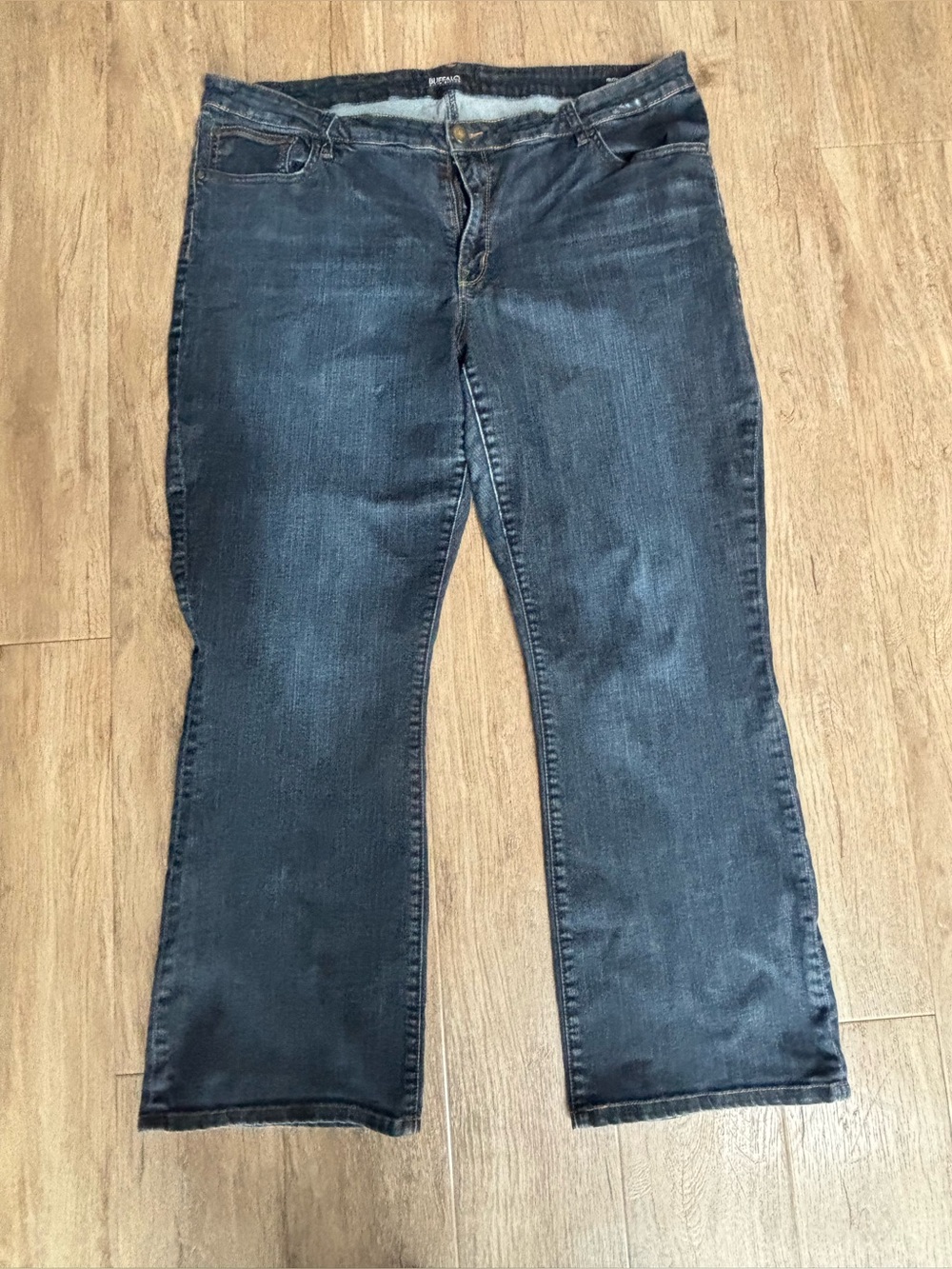 Buffalo David Bitton Women's Dark Wash Boot-Cut Jeans SZ 20